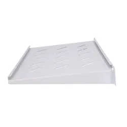 Extralink 1U 350mm Gri Raf, 19", Duvar Montajlı Raflar için - Görsel 2
