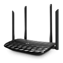 Router WiFi TP-Link Archer C6 v2, AC1200, MU-MIMO, Doble...