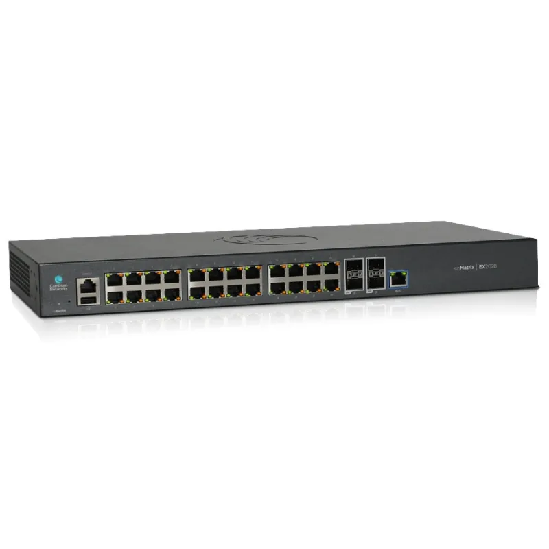 Cambium L2+ cnMatrix EX2028 Switch, 24x RJ45 1000Mb/s, 4x SFP+, managed