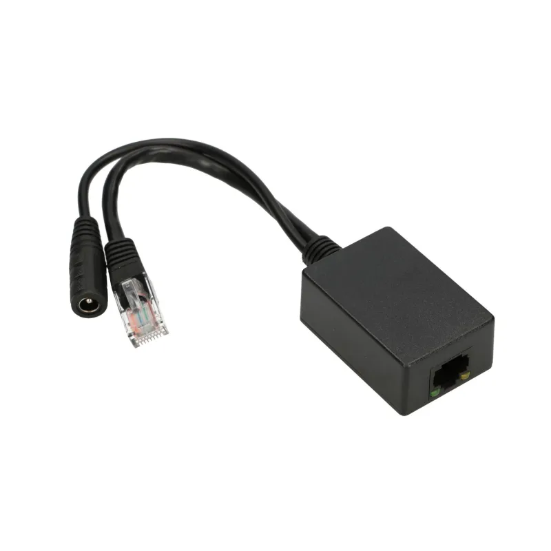 Extralink 1 Portowy | Inwerter PoE | Wejście 1x 1000Mb/s RJ45/Jack 10-30V, Wyjście 48V - Zdjęcie 3