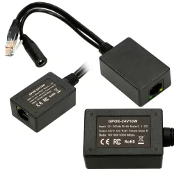 Extralink 1-Port PoE Inverter, Input 1x 1000Mb/s...
