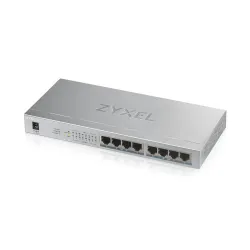 Switch Zyxel GS1008-HP, 8x RJ45 1000Mb/s, 8x PoE, 60 W,...