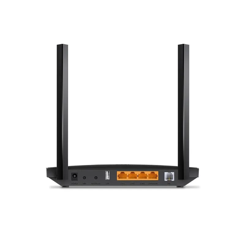 Router WiFi TP-Link Archer VR400, AC1200, VDSL/ADSL, Dual Band, 3x RJ45 100Mb/s, 1x RJ45 1000Mb/s, 1x RJ11, 1x USB - Obrázek 2