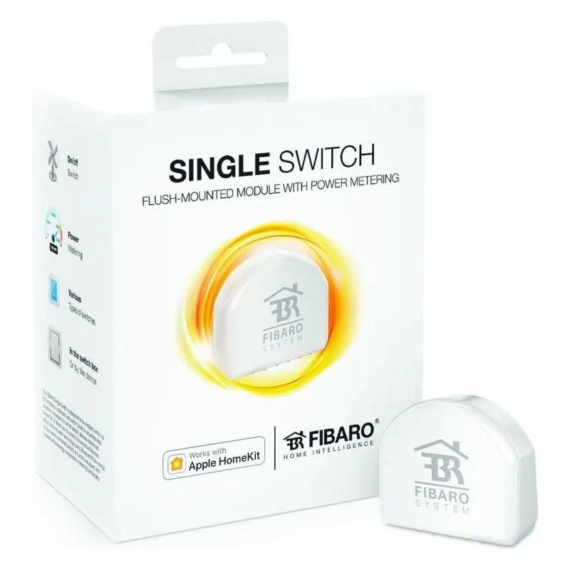 Interruptor Fibaro FGBHS-213, Interruptor Simple