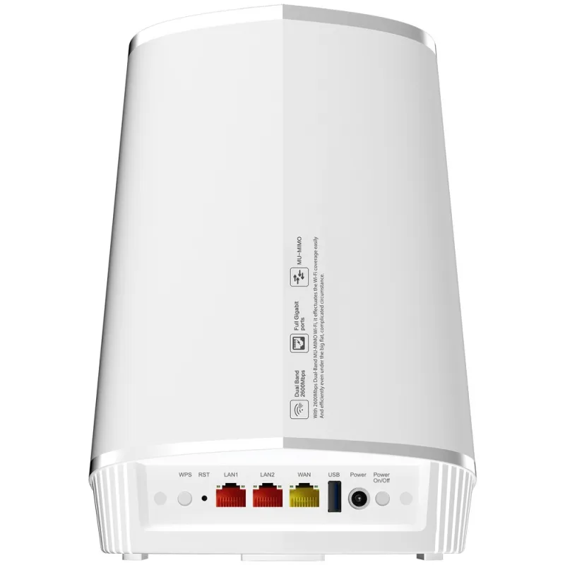 Totolink A7100RU | Router WiFi | AC2600, Dual Band, MU-MIMO, 3x RJ45 1000Mb/s, 1x USB - Zdjęcie 3