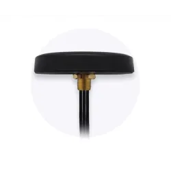 Antena Combo Teltonika 003R-00254, SISO LTE/GPS/WIFI, Montagem no Telhado com Conectores 2x SMA e 1x RP-SMA - Imagem 2
