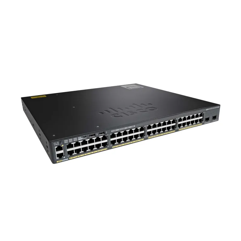 Switch Cisco Catalyst 2960X, 48x RJ45 1000Mb/s PoE, 2x SFP+, 740W