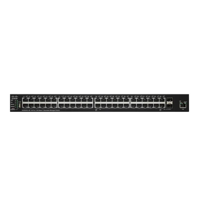 Cisco SG350XG-48T | Switch | 46x 10Gigabit Ethernet, 2x 10G Combo(RJ45/SFP+), Stakowalny - Zdjęcie 3