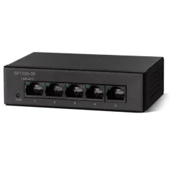 Switch Cisco SF110D-05, 5x 100Mb/s, Caixa de Mesa