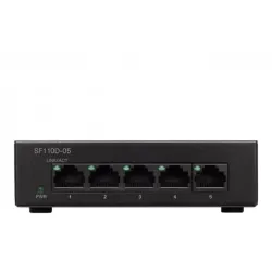 Switch Cisco SF110D-05, 5x 100Mb/s, Case Desktop - Immagine 2