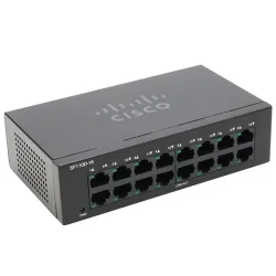 Switch Cisco SF110D-16, 16x 100Mb/s, Caso de Desktop - Imagem 3