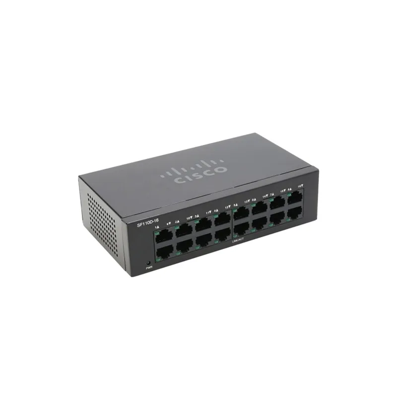 Switch Cisco SF110D-16, 16x 100Mb/s, Caso de Desktop - Imagem 3