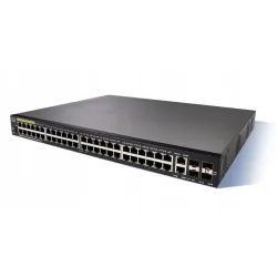 Přepínač PoE Cisco SG350-52P, 48x 1000Mb/s PoE, 375W, 2x Combo (RJ45/SFP) + 2x SFP, Spravovaný - Obrázek 2