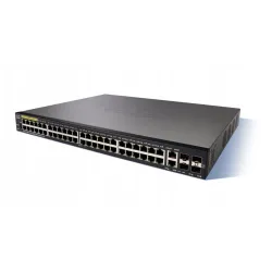 Switch PoE Cisco SG350-52MP, 48x 1000Mb/s Max PoE, 740W, 2x Combo(RJ45/SFP) + 2x SFP, Gestito - Immagine 2