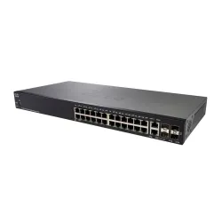 Cisco SG350-28 | Switch | 24x 1000Mb/s, 2x Combo(RJ45/SFP) + 2x SFP, Zarządzalny - Zdjęcie 3