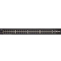 Cisco SF250-48 Switch, 48x 100Mb/s, 2x 1Gb/s Combo (RJ45/SFP), Verwaltbar - Bild 2