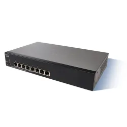 Switch Cisco SF350-08, 8x 100Mb/s, Gerenciado