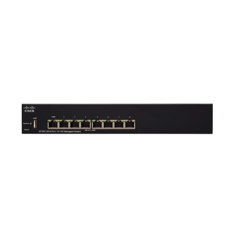 Switch Cisco SF350-08, 8x 100Mb/s, Gestito - Immagine 2