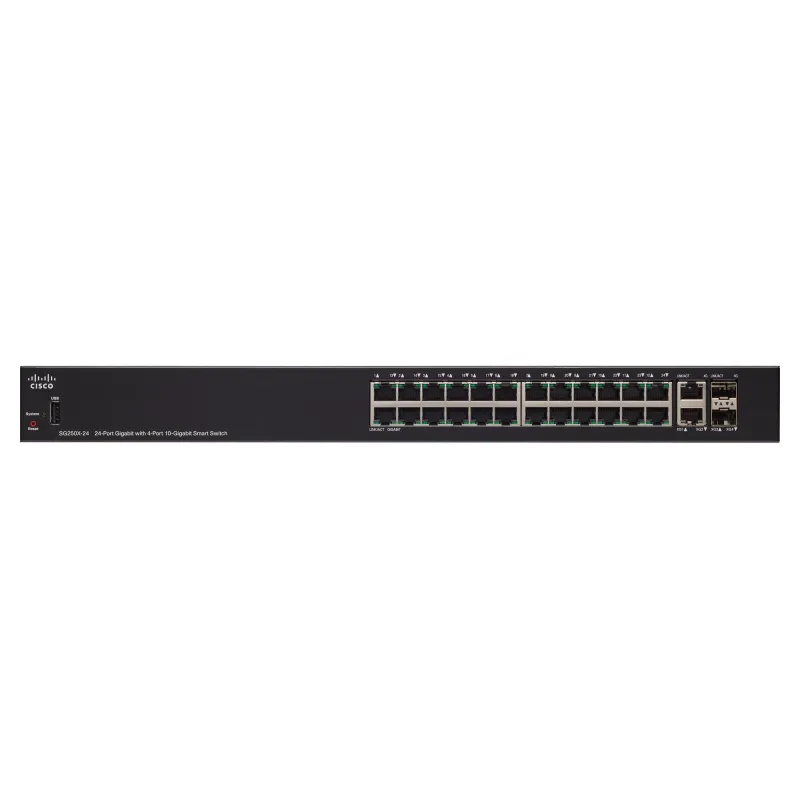 Switch Cisco SG250X-24, 24x 1000Mb/s, 2x 10Gb/s, 2x SFP+, Gestito - Immagine 2