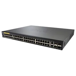 Switch Cisco SF350-48P, 48x 100Mb/s PoE, 382W, 2x Combo(RJ45/SFP) + 2x SFP, Gestito - Immagine 3