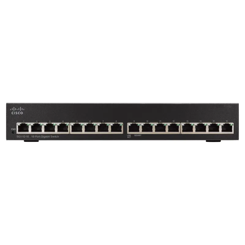 Cisco SG110-16 Switch, 16x 1000Mb/s, Rackmount Case - Image 2