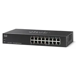 Switch Cisco SG110-16HP, 16x 1000Mb/s, 8x PoE 802.3af,...