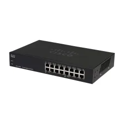 Switch Cisco SG110-16HP, 16x 1000Mb/s, 8x PoE 802.3af, Montaggio Rack - Immagine 2
