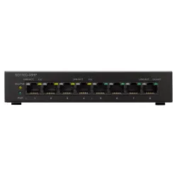 Cisco SG110D-08HP | Switch PoE | 8x 1000Mb/s, 4x PoE 802.3af, Obudowa Desktop - Zdjęcie 2