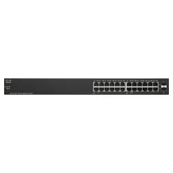 Cisco SG110-24HP Switch, 24x 1000Mb/s, 12x PoE 802.3af, Rack-Montierbar - Bild 2