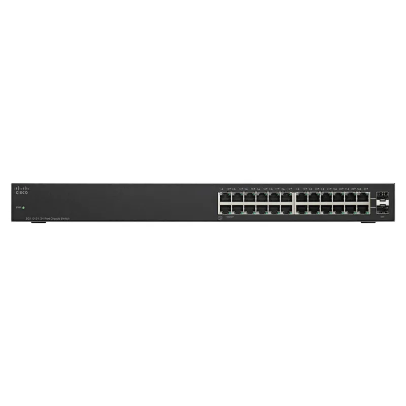 Switch Cisco SG110-24, 24x 1000Mb/s, Rackové provedení - Obrázek 3
