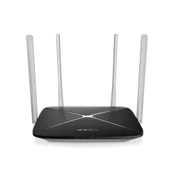 Router WiFi Mercusys AC12, AC1200 Doble Banda