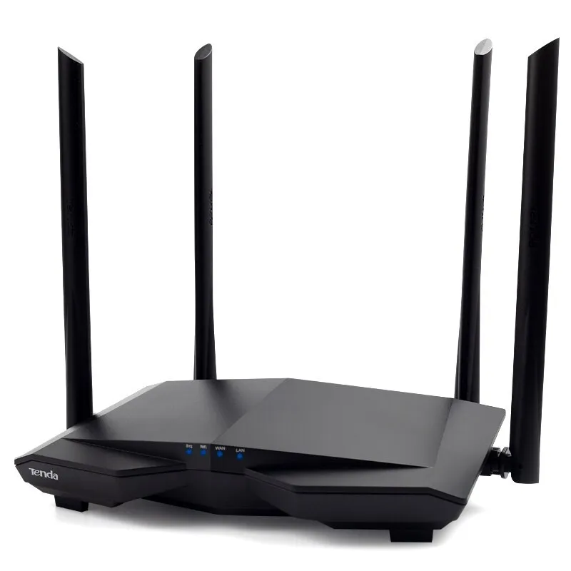 Маршрутизатор WiFi Tenda AC6, AC1200 Dual Band, 3x RJ45 100Мбит/с