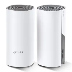 Roteador WiFi TP-Link Deco E4 2-Pack, AC1200, Dual Band, Mesh, 4x RJ45 100Mb/s - Imagem 2