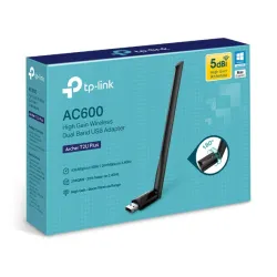 USB-адаптер WiFi TP-Link Archer T2U Plus, AC600, Двухдиапазонный, 5dBi - Изображение 3