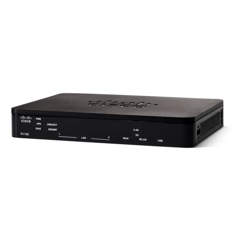 Roteador Cisco RV160, 4x RJ45 1000Mb/s, 1x WAN, VPN