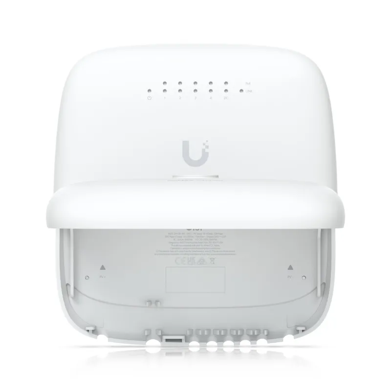 Switch Ubiquiti SM-SP-40, SUNMAX SolarPoint, 4x 24V PoE 100Mb/s, Salida DC 40W - Imagen 2