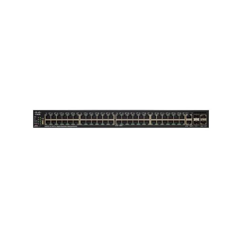 Cisco SG550X-48MP PoE Switch, 46x 1000Mb/s PoE, 2x 10G Combo (RJ45/SFP+), 2x SFP+, 740W, Stapelbar - Bild 3