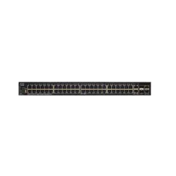 Switch Cisco SG550X-48P, 48x Gigabit RJ45 PoE, 2x 10G Combo (RJ45/SFP+), 2x SFP+, 382W PoE, Empilhável - Imagem 2