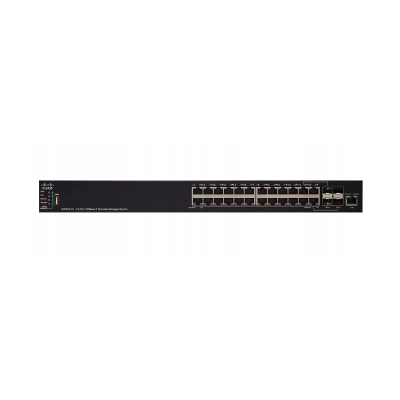 Cisco SX550X-24 Switch, 20x 10G RJ45, 4x 10G Combo (RJ45/SFP+), Stapelbar - Bild 2