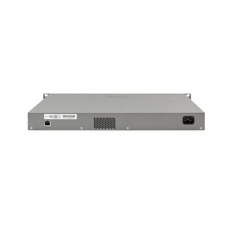Cisco Meraki Go GS110-48P-HW-EU | Switch | 48x 1000Mb/s, 2x SFP Uplink, 48x PoE, 370W, Zarządzalny, Obudowa Rack - Zdjęcie 3