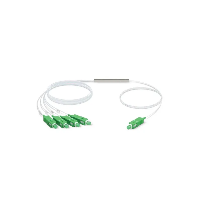 Ubiquiti UF-SPLITTER-4, 1:4 Splitter, SC/APC, G.657A1, 0.9mm, 1.5m