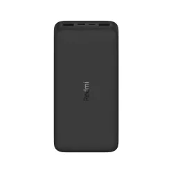 Power bank Xiaomi 20000mAh Redmi Carga Rápida 18W, Preto - Imagem 2