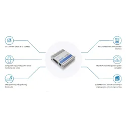 Puerta, enrutador LTE Teltonika TRB245, Cat 4, LTE, RS232/RS485, GPS - Imagen 6