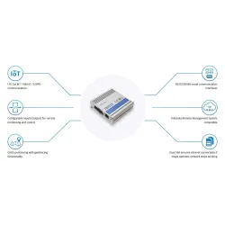 Ağ Geçidi, LTE Cat M1 Teltonika TRB255, NB-IoT/ EGPRS, LPWAN Modem - Görsel 5