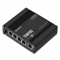 Switch PoE Teltonika TSW100, 5x RJ45 1000Mb/s, 4x PoE, 60W - Immagine 3