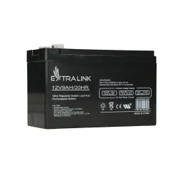 Аккумулятор Extralink AGM 12V 9Ah, необслуживаемый - Изображение 2
