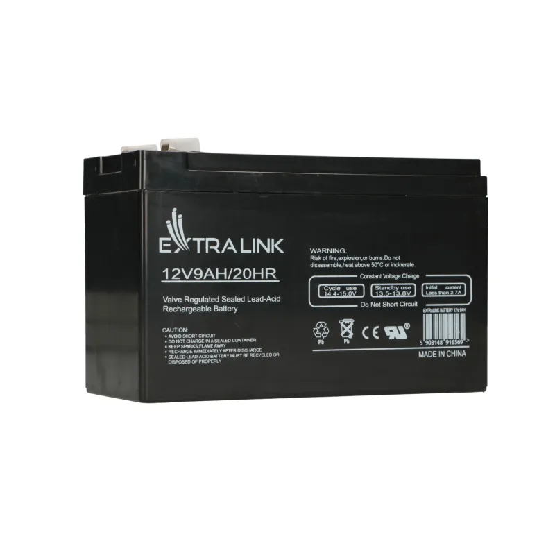 Batteria Extralink AGM 12V 9Ah, senza manutenzione - Immagine 2