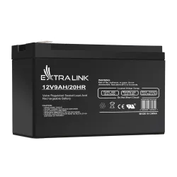 Аккумулятор Extralink AGM 12V 9Ah, необслуживаемый - Изображение 7