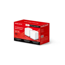 Mercusys Halo S12 Mesh-Wi-Fi-System (2-Pack), AC1200 Dualband, 2x RJ45 100Mb/s - Bild 3