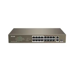 Tenda TEF1118P-16-150W Switch, 10/100MBPS PoE, 2x...